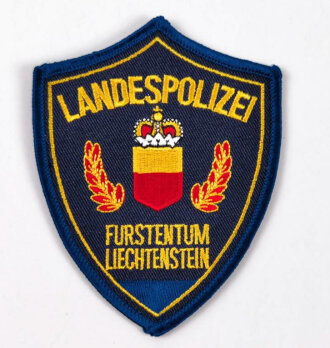 Polizei Lichtenstein, Ärmelabzeichen