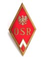 Polen, Abzeichen von Absolventen der Offiziersschule von 1952 - 1972  " OSR "