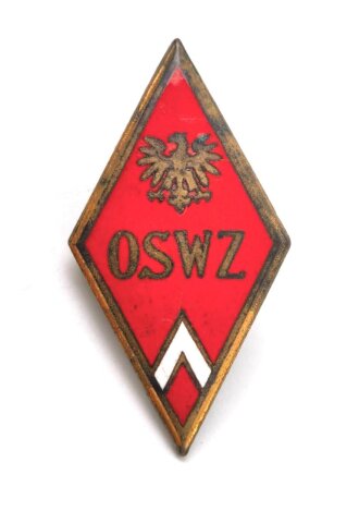 Polen, Abzeichen von Absolventen der Offiziersschule von 1952 - 1972  " OSWZ "