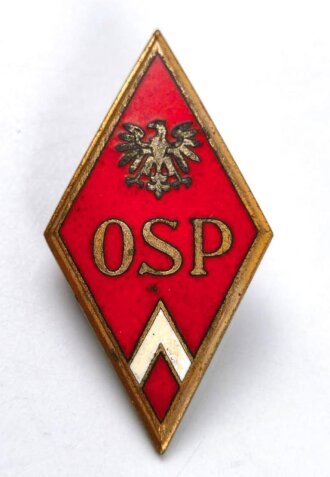 Polen, Abzeichen von Absolventen der Offiziersschule von 1952 - 1972  " OSP "