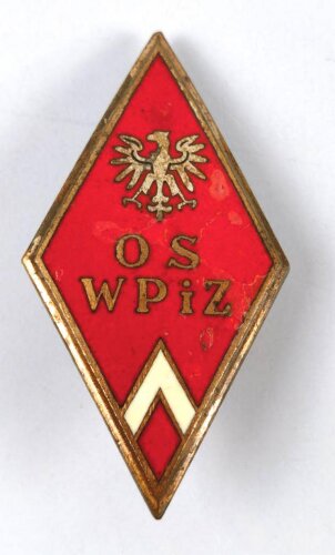 Polen, Abzeichen von Absolventen der Offiziersschule von 1952 - 1972  " OS WPiZ "