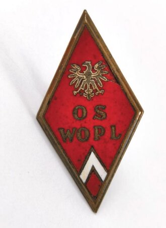 Polen, Abzeichen von Absolventen der Offiziersschule von 1952 - 1972  " OS WOPL "