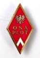 Polen, Abzeichen von Absolventen der Offiziersschule von 1952 - 1972  " OSA PLOT "