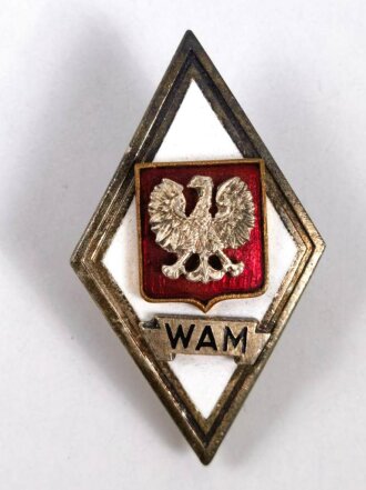 Polen, Abzeichen von Absolventen der Militärakademie " WAM "