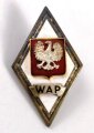 Polen, Abzeichen von Absolventen der Militärakademie " WAP "