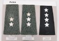 Polen, Sammlung 5 x Militärabzeichen ( Rangabzeichen für den Kampfabzug )