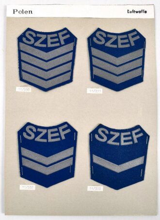 Polen, Sammlung Ärmelabzeichen Luftwaffe