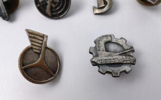 Polen, Sammlung Kragenabzeichen aus Metall