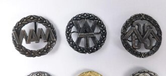 Polen, Sammlung Kragenabzeichen aus Metall