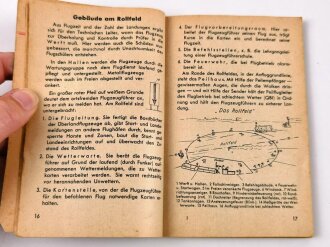 "Fliegen Lernen!" Herausgegeben unter Mitwirkung des RLM, 95 Seiten, A6, stark gebraucht