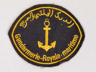 Polizei Marokko, Ärmelabzeichen Gendarmerie Royale Maritime