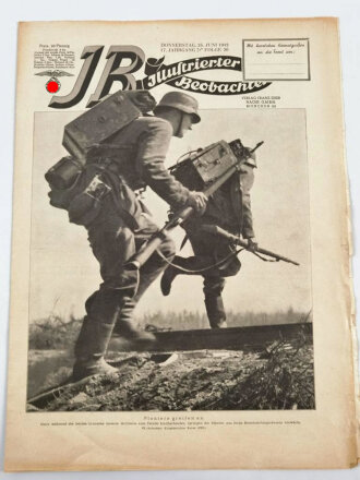 Illustrierter Beobachter, Nr. 26 vom 25. Juni 1942 "Pioniere greifen an"