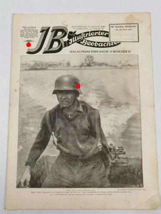 Illustrierter Beobachter, Nr. 33 vom 13. August 1942 "Der Sturmbootführer"