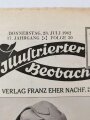 Illustrierter Beobachter, Nr. 30 vom 23. Juli 1942 "Der Duce am 29. Juli 59 Jahre alt"