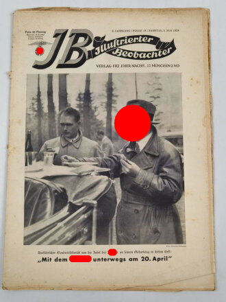 Illustrierter Beobachter, Nr. 18 vom 5. Mai 1942 "Mit dem Führer unterwegs am 20. April"