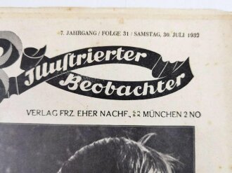 Illustrierter Beobachter, Nr. 31 vom 30. Juli 1932 "Der deutschen Schicksalsstunde entgegen!"