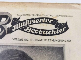 Illustrierter Beobachter, Nr. 45 vom 11. November 1933...