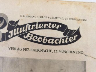 Illustrierter Beobachter, Nr. 8 vom 24. Februar 1934...