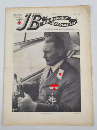 Illustrierter Beobachter, Nr. 29 vom 21. Juli 1934 "Hermann Göring"