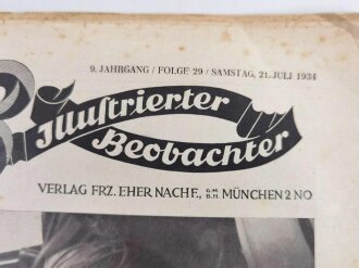 Illustrierter Beobachter, Nr. 29 vom 21. Juli 1934...