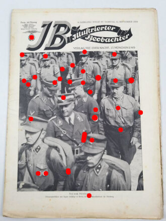 Illustrierter Beobachter, Nr. 37 vom 15. September 1934 "Auf nach Nürnberg!"