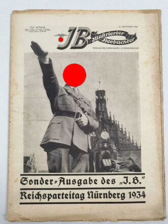 Illustrierter Beobachter vom 13. September 1934 "Sonder-Ausgabe - Reichsparteitag Nürnberg 1934"