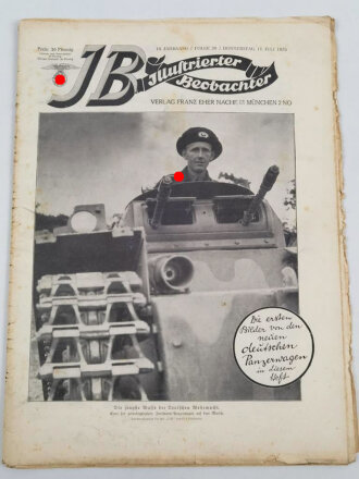 Illustrierter Beobachter, Nr. 28 vom 11. Juli 1935 "Die jüngste Waffe der Deutschen Wehrmacht"