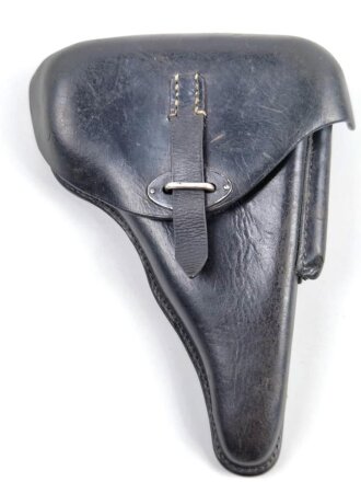 Koffertasche P38 Wehrmacht. Hersteller cww43, beide Koppelschlaufen alt ergänzt