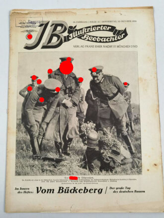 Illustrierter Beobachter, Nr. 41 vom 10. Oktober 1935 "Der Führer in Ostpreußen"