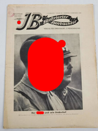 Illustrierter Beobachter, Nr. 12 vom 23. März 1939 "Der Führer und sein Stabschef"