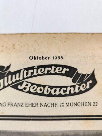 Illustrierter Beobachter, Sonderheft vom Oktober 1938 "Befreites Sudetenland"