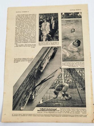 Hamburger Illustrierte, Nr. 13 vom 1. April 1933 "Reichspräsident v. Hindenburg begrüßt den neuen Reichstag", nicht vollständig