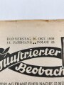 Illustrierter Beobachter, Nr. 43 vom 26. Oktober 1939 "Der Dank des Führers und der Nation: Das Ritterkreuz des Eisernen Kreuzes"