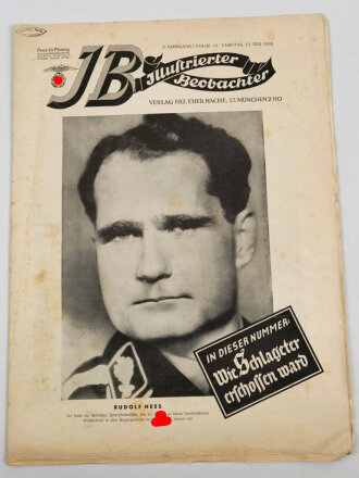 Illustrierter Beobachter, Nr. 19 vom 13. Mai 1933 "Rudolf Hess"