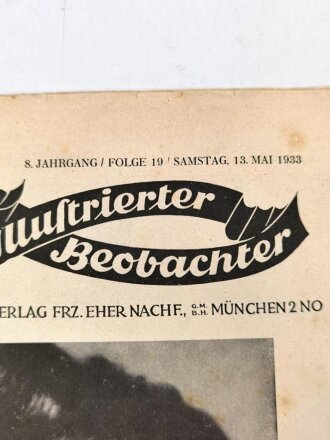 Illustrierter Beobachter, Nr. 19 vom 13. Mai 1933...