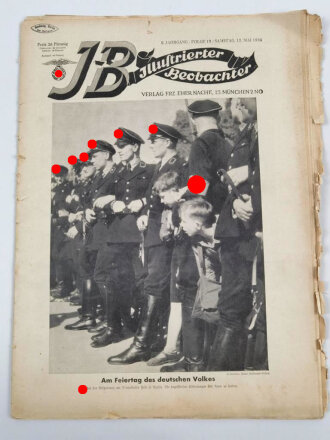 Illustrierter Beobachter, Nr. 19 vom 12. Mai 1934 "Am Feiertag des deutschen Volkes"