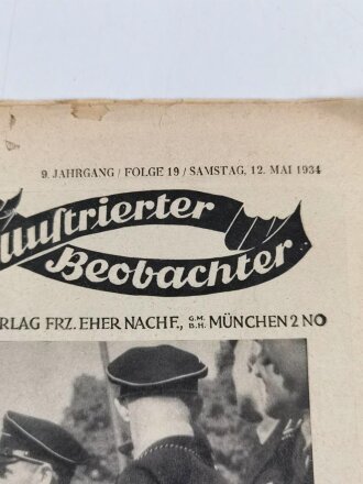 Illustrierter Beobachter, Nr. 19 vom 12. Mai 1934...