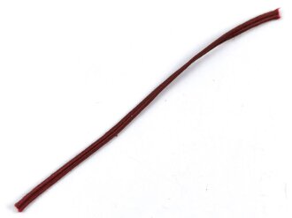 Soutachewinkel Wehrmacht, Waffenfarbe Bordeauxrot, Breite 4mm, Länge 14cm, aus altem Herstellerbestand