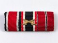 Bandspange Eisernes Kreuz 2.Klasse 1939 /  Kriegsverdienstkreuz 2.Klasse mit Schwertern / Medaille Winterschlacht im Osten . Sie erhalten ein ( 1 ) Stück aus altem Herstellerbestand