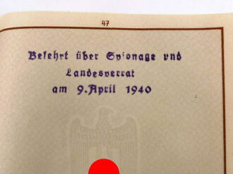 Heer, Wehrpaß eines ehemaligen HJ Führer, ausgestellt beim Wehrbezirkskommando Neumünster 1936