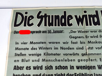 Die Parole der Woche, Wandanschlag / Plakat  "Die...