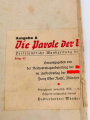 Die Parole der Woche, Wandanschlag / Plakat  "Ein Dokument britischer Zivilisation" Folge 42 vom 15. Oktober 1941, stark gebraucht und gefaltet, Maße 83x120 cm