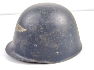 Stahlhelm Polen 2.Weltkrieg, als Luftschutzhelm...