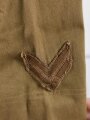 U.S. WWI AEF tunic, dated 1917. Soldier was a part of 80th Infantry Division , which saw heavy action in the Somme Offensive of 1918 and in the Meuse, Argonne area. Overseas twice.