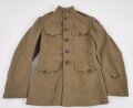 U.S. WWI AEF  tunic, soldier was member of the "Advance Sector Service of Supply" group in France, which basically supported the front line units.