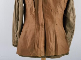 U.S. WWI AEF  tunic, soldier was member of the 6th Infantry Division, which went to France in July 1918 and saw combat mainly in the Vosges area