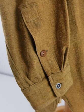 U.S. WWI period wool shirt , private purchase