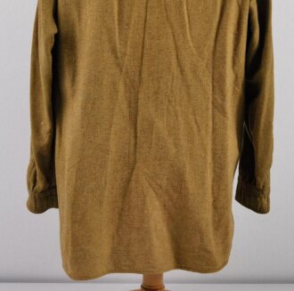 U.S. WWI period wool shirt , private purchase