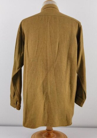 U.S. WWI period wool shirt , private purchase