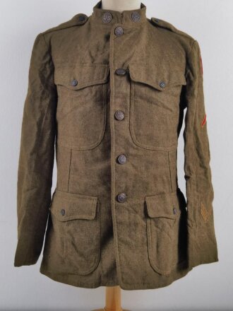 U.S. WWI AEF Tunic, member of 32nd " red arrow"...